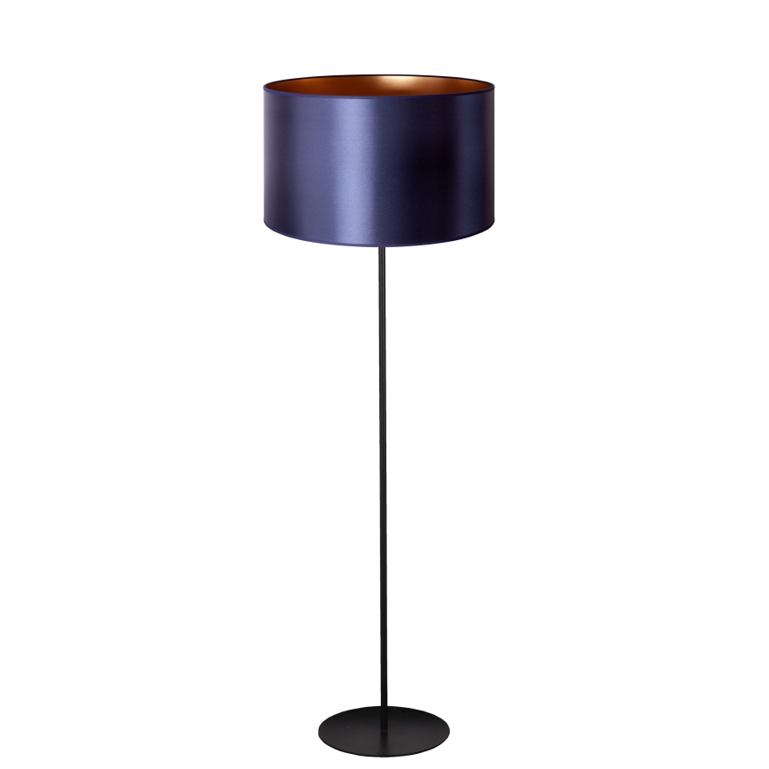 Duolla - Podna lampa CANNES 1xE27/15W/230V pr. 45 cm ljubičasta/bakrena/crno