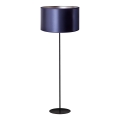 Duolla - Podna lampa CANNES 1xE27/15W/230V pr. 45 cm ljubičasta/srebrno/crno