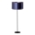 Duolla - Podna lampa CANNES 1xE27/15W/230V pr. 45 cm ljubičasta/srebrno/crno