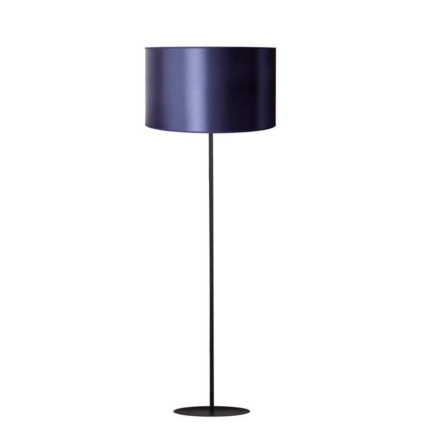Duolla - Podna lampa CANNES 1xE27/15W/230V pr. 45 cm ljubičasta/srebrno/crno