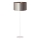Duolla - Podna lampa CANNES 1xE27/15W/230V pr. 45 cm srebrno/bakrena/bela
