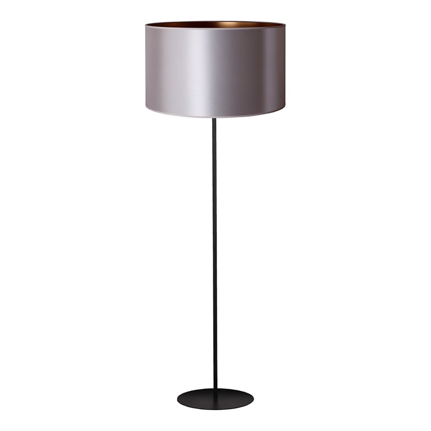 Duolla - Podna lampa CANNES 1xE27/15W/230V pr. 45 cm srebrno/bakrena/crno