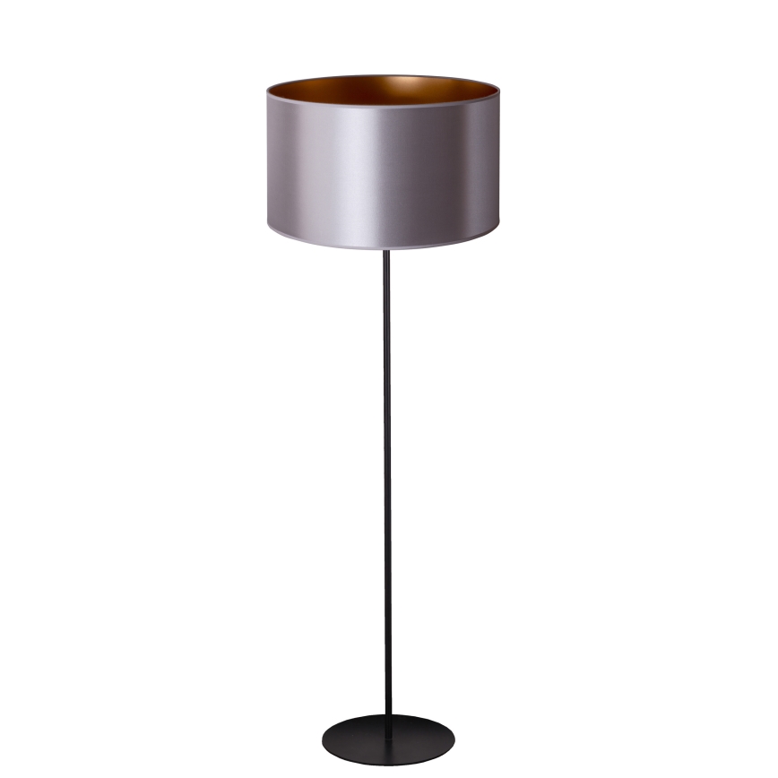 Duolla - Podna lampa CANNES 1xE27/15W/230V pr. 45 cm srebrno/bakrena/crno