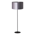 Duolla - Podna lampa CANNES 1xE27/15W/230V pr. 45 cm srebrno/crno