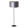 Duolla - Podna lampa CANNES 1xE27/15W/230V pr. 45 cm srebrno/crno