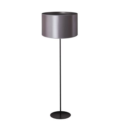 Duolla - Podna lampa CANNES 1xE27/15W/230V pr. 45 cm srebrno/crno