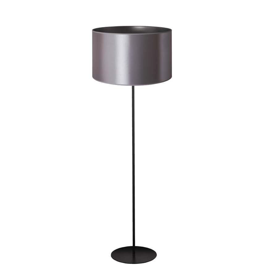Duolla - Podna lampa CANNES 1xE27/15W/230V pr. 45 cm srebrno/crno
