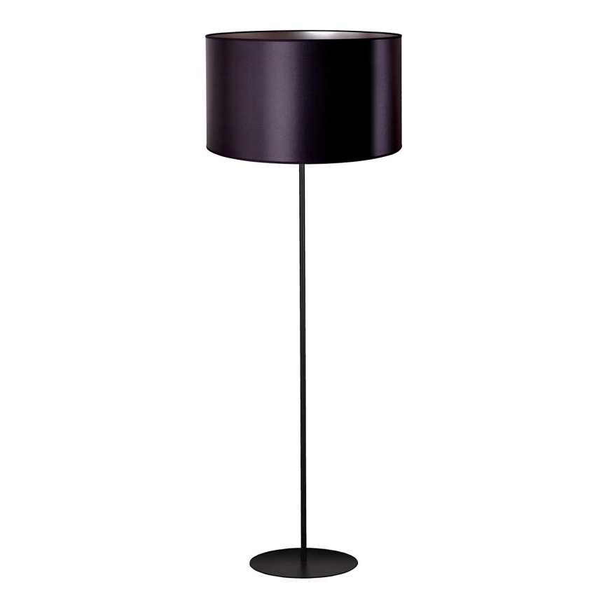 Duolla - Podna lampa CANNES 1xE27/15W/230V prečnik 45 cm crna/srebrna