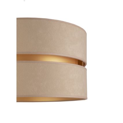 Duolla - Podna lampa DUO 1xE27/60W/230V pr. 44 cm bež/bela