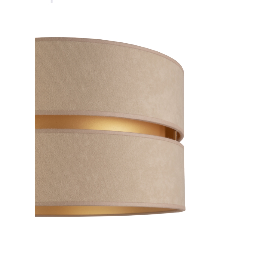 Duolla - Podna lampa DUO 1xE27/60W/230V pr. 44 cm bež/bela
