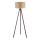 Duolla - Podna lampa DUO 1xE27/60W/230V pr. 44 cm bež/braon