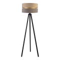 Duolla - Podna lampa DUO 1xE27/60W/230V pr. 44 cm bež/sivo/venge