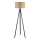 Duolla - Podna lampa DUO 1xE27/60W/230V pr. 44 cm bež/venge
