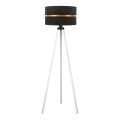 Duolla - Podna lampa DUO 1xE27/60W/230V pr. 44 cm crno/bela