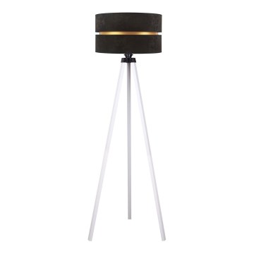 Duolla - Podna lampa DUO 1xE27/60W/230V pr. 44 cm crno/bela