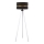 Duolla - Podna lampa DUO 1xE27/60W/230V pr. 44 cm crno/bela