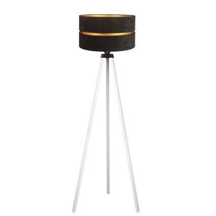 Duolla - Podna lampa DUO 1xE27/60W/230V pr. 44 cm crno/bela