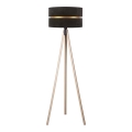 Duolla - Podna lampa DUO 1xE27/60W/230V pr. 44 cm crno/bež