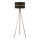 Duolla - Podna lampa DUO 1xE27/60W/230V pr. 44 cm crno/bež