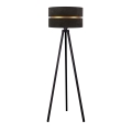 Duolla - Podna lampa DUO 1xE27/60W/230V pr. 44 cm crno/venge