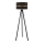 Duolla - Podna lampa DUO 1xE27/60W/230V pr. 44 cm crno/venge