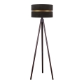 Duolla - Podna lampa DUO 1xE27/60W/230V pr. 44 cm crno/venge