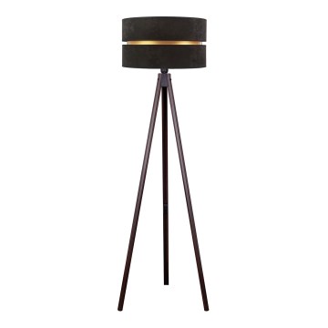 Duolla - Podna lampa DUO 1xE27/60W/230V pr. 44 cm crno/venge