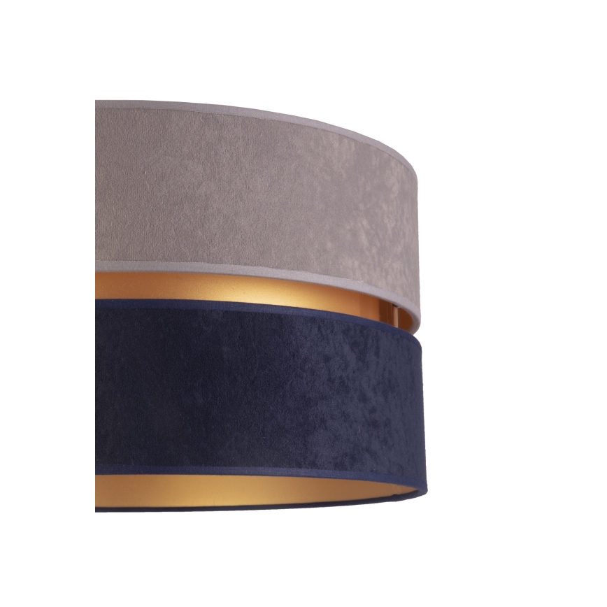 Duolla - Podna lampa DUO 1xE27/60W/230V pr. 44 cm sivo/plava/bela