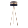 Duolla - Podna lampa DUO 1xE27/60W/230V pr. 44 cm sivo/plava/bež