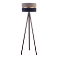 Duolla - Podna lampa DUO 1xE27/60W/230V pr. 44 cm sivo/plava/venge