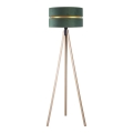 Duolla - Podna lampa DUO 1xE27/60W/230V pr. 44 cm zelena/bež