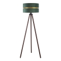Duolla - Podna lampa DUO 1xE27/60W/230V pr. 44 cm zelena/braon