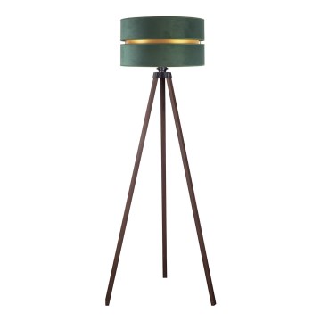 Duolla - Podna lampa DUO 1xE27/60W/230V pr. 44 cm zelena/braon