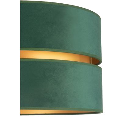 Duolla - Podna lampa DUO 1xE27/60W/230V pr. 44 cm zelena/braon