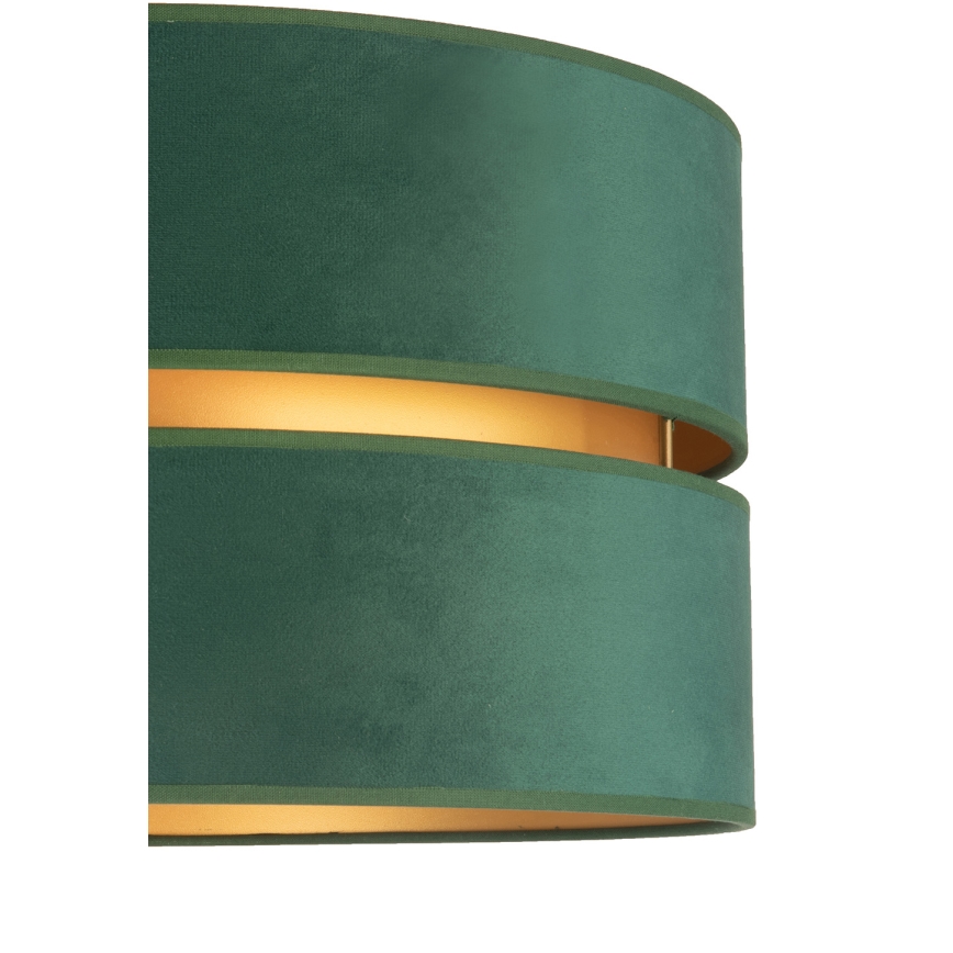 Duolla - Podna lampa DUO 1xE27/60W/230V pr. 44 cm zelena/braon