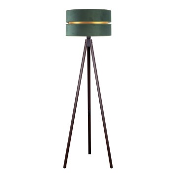 Duolla - Podna lampa DUO 1xE27/60W/230V pr. 44 cm zelena/venge