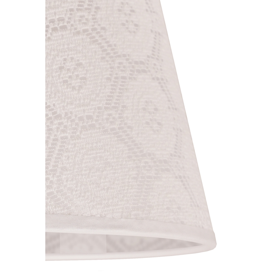 Duolla - prigušiva za stonu lampu SOFIA XS E14 prečnik 18,5 cm bela