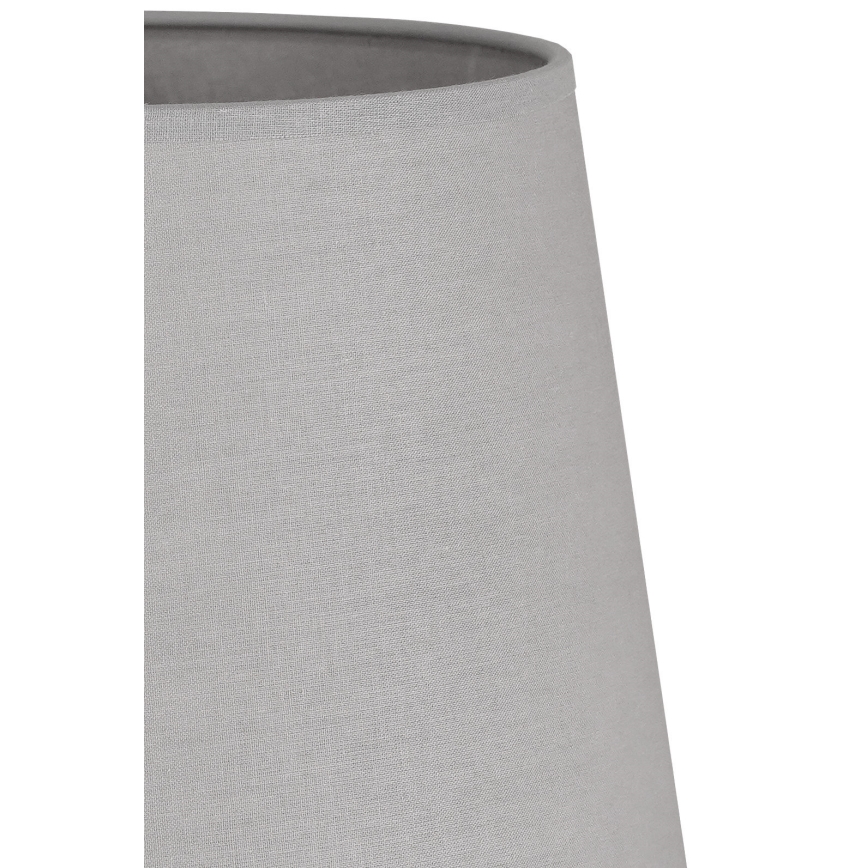 Duolla - Sivi abažur za stonu lampu CLASSIC M E27, prečnik 24 cm