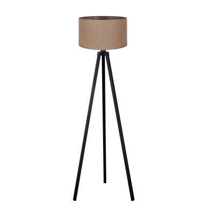 Duolla - Stojeća lampa 1xE27/60W/230V, prečnik 44 cm, braon/wenge