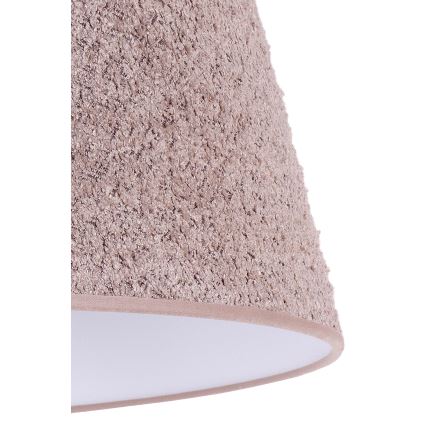 Duolla - Stona lampa BOUCLE 1xE27/15W/230V pr. 28 cm braon/drvo
