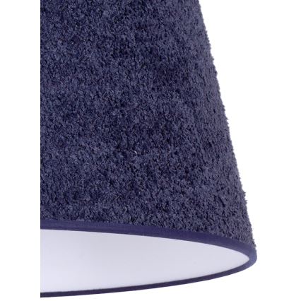 Duolla - Stona lampa BOUCLE 1xE27/15W/230V pr. 28 cm plava/drvo