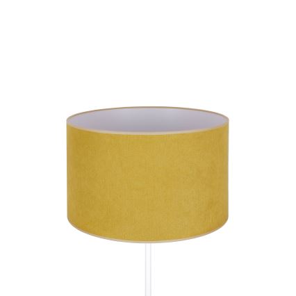 Duolla - Stona lampa BRISTOL 1xE14/15W/230V prečnik 17,5 cm žuta/bela