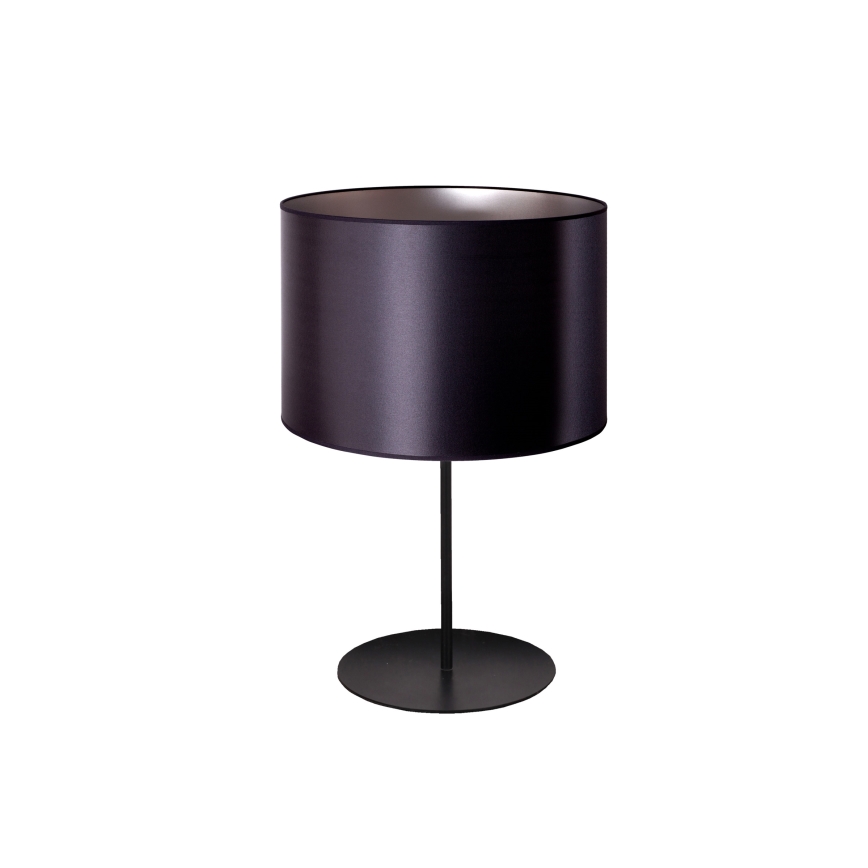 Duolla - Stona lampa CANNES 1xE14/15W/230V pr. 20 cm crno/srebrno
