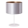 Duolla - Stona lampa CANNES 1xE14/15W/230V pr. 20 cm srebrno/bakrena/bela