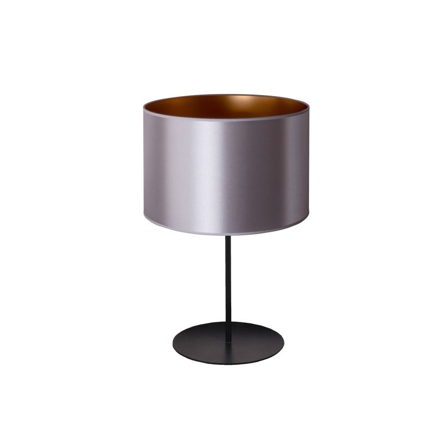 Duolla - Stona lampa CANNES 1xE14/15W/230V pr. 20 cm srebrno/bakrena/crno