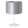 Duolla - Stona lampa CANNES 1xE14/15W/230V pr. 20 cm srebrno/bela