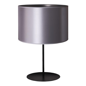 Duolla - Stona lampa CANNES 1xE14/15W/230V pr. 20 cm srebrno/crno
