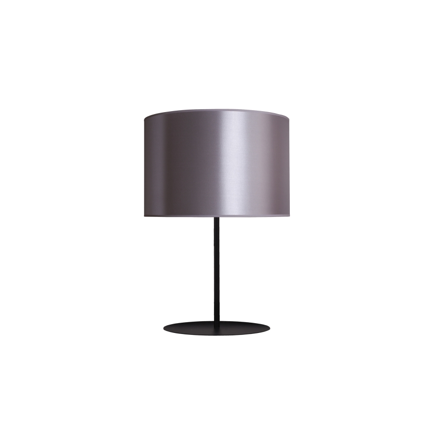 Duolla - stona lampa CANNES 1xE14/15W/230V, prečnik 20 cm, srebrna/bakarna/crna