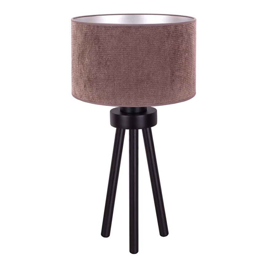 Duolla - Stona lampa LYON 1xE27/15W/230V pr. 30 cm braon