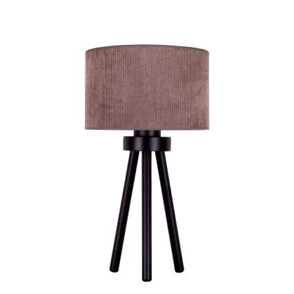 Duolla - Stona lampa LYON 1xE27/15W/230V pr. 30 cm braon
